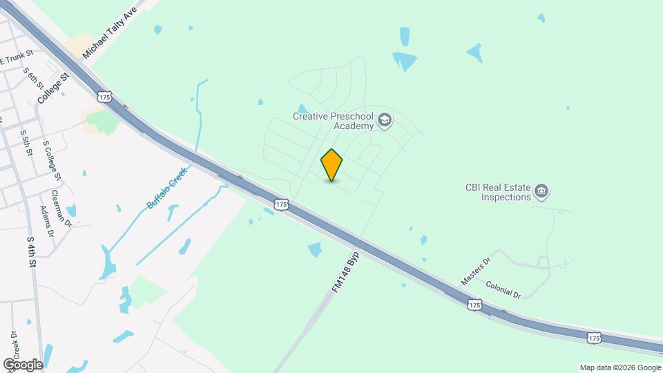 2126 Thornton Dr Map and Location Details