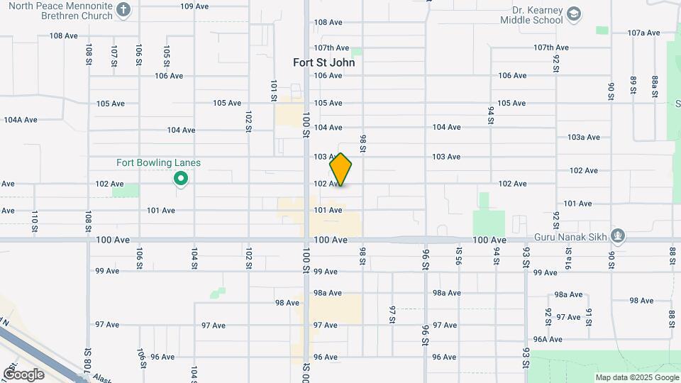 9819 102 Ave Map and Location Details