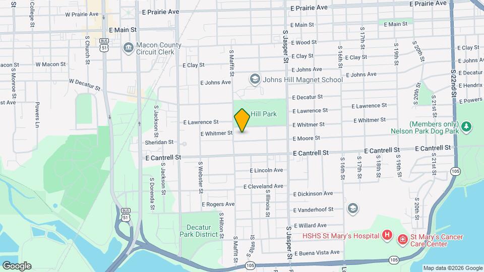 936 E Moore St Map and Location Details