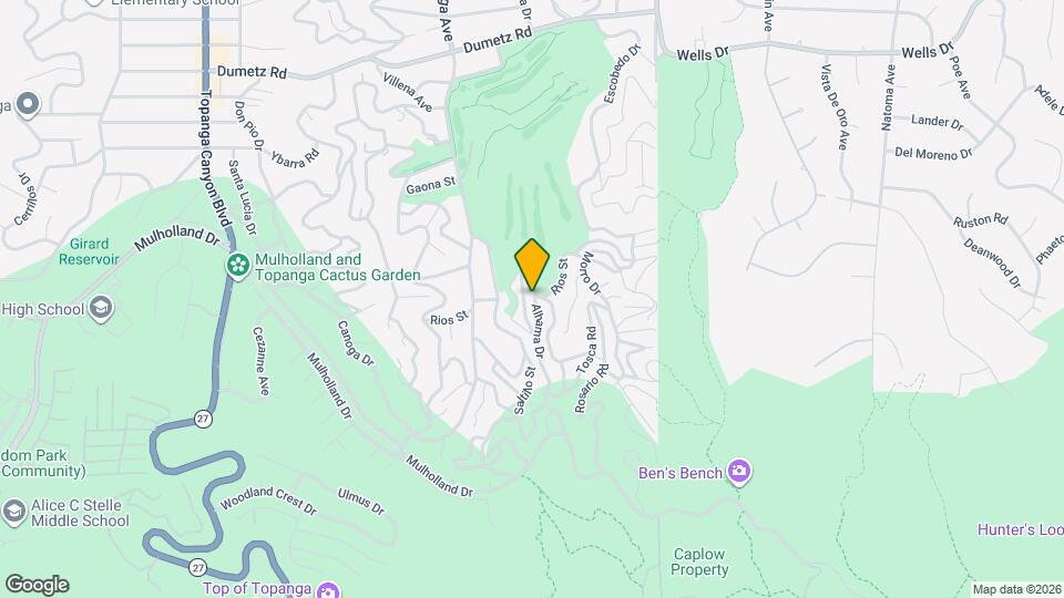 4339 Alhama Dr Map and Location Details