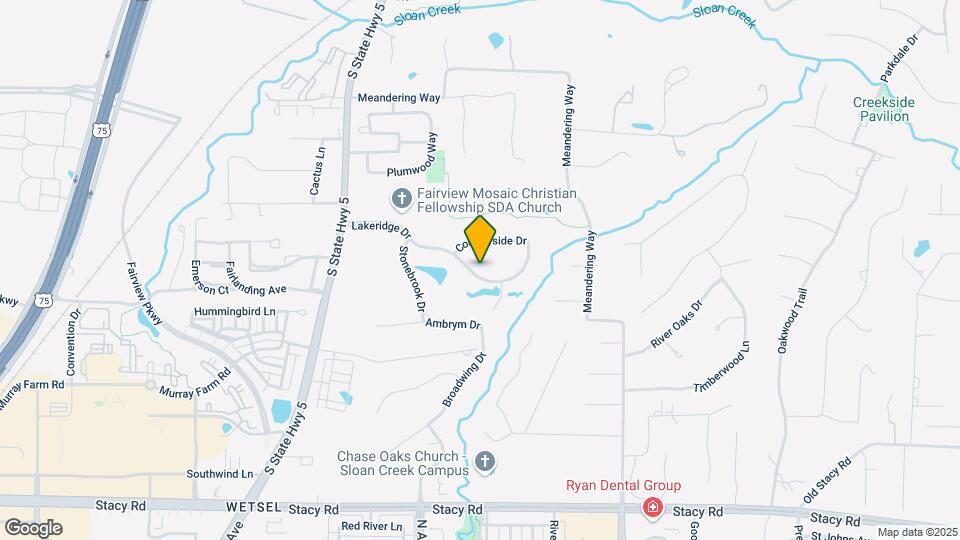 631 Lakeridge Dr Map and Location Details