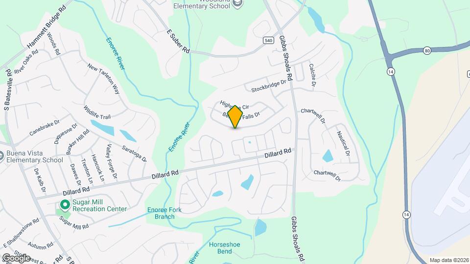 233 Highgate Cir Map and Location Details