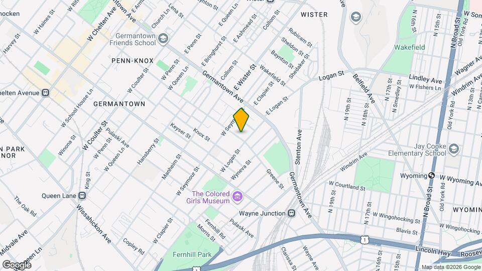4917 Greene St Map and Location Details