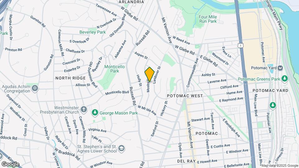 2913 Mosby St Map and Location Details