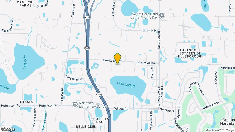 5414 Lake Le Clare Rd Mapa y Detalles de la Ubicación