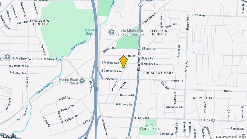 2225 Pratt St Map and Location Details