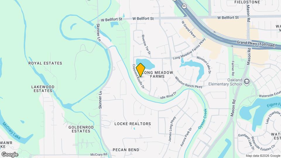 8303 Crescent Knolls Dr Mapa y Detalles de la Ubicación