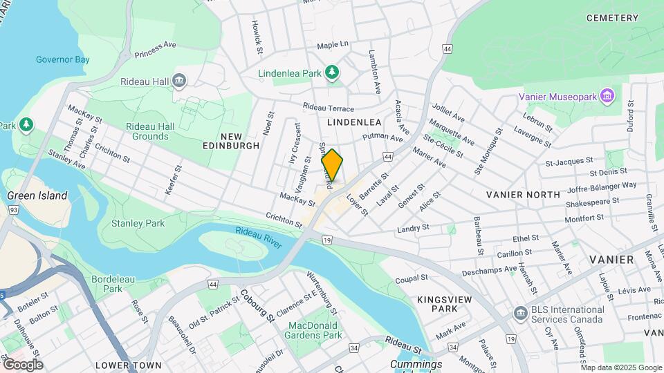 17 Springfield Rd Map and Location Details