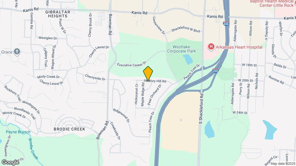 11409 Hickory Hill Rd Map and Location Details