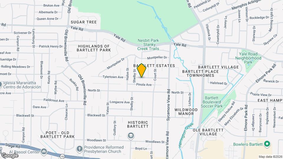 5733 Ackerman Ave Map and Location Details