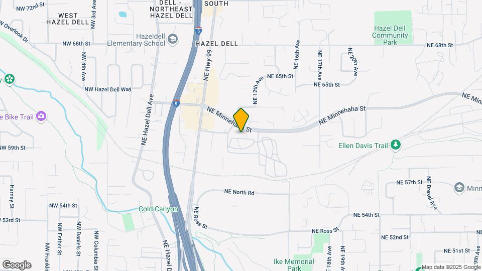 1101 NE Minnehaha St Map and Location Details