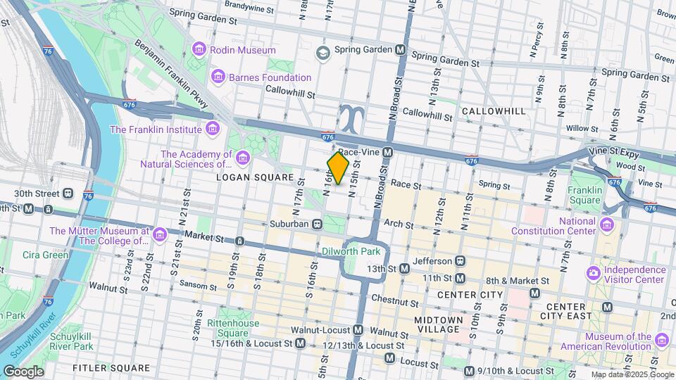 1523 Cherry St Map and Location Details