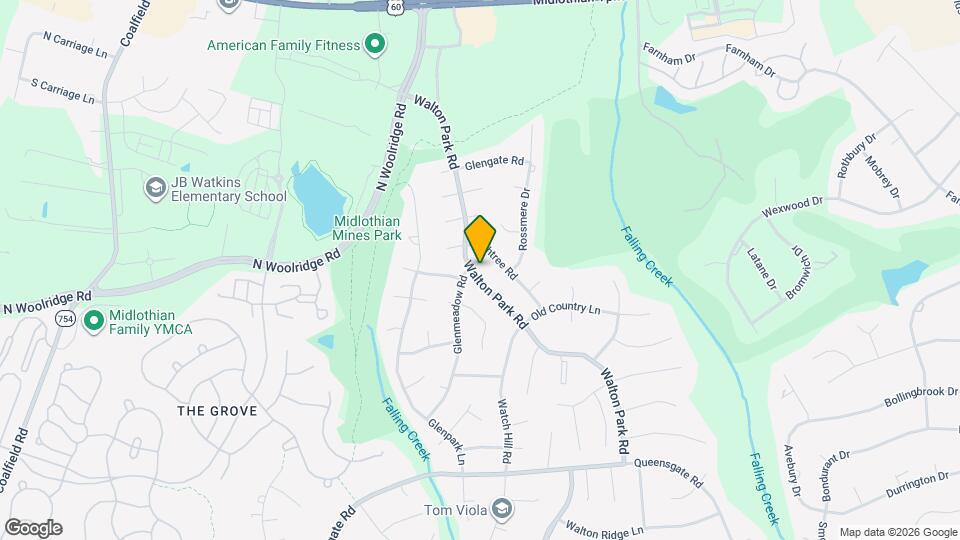 401 Walton Park Rd Map and Location Details