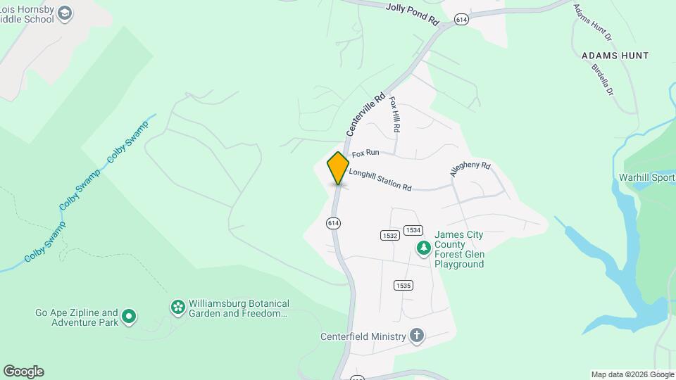 5888 Centerville Rd Mapa y Detalles de la Ubicación