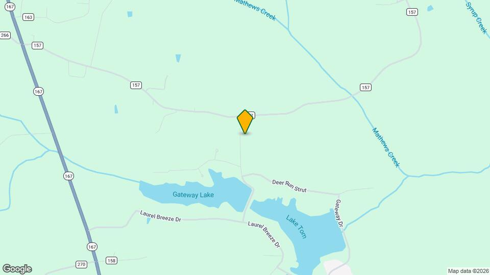 308 Arrowhead Dr Map and Location Details