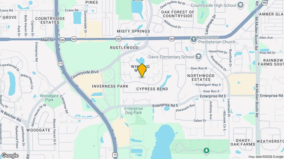 2561 Forest Run Ct Map and Location Details