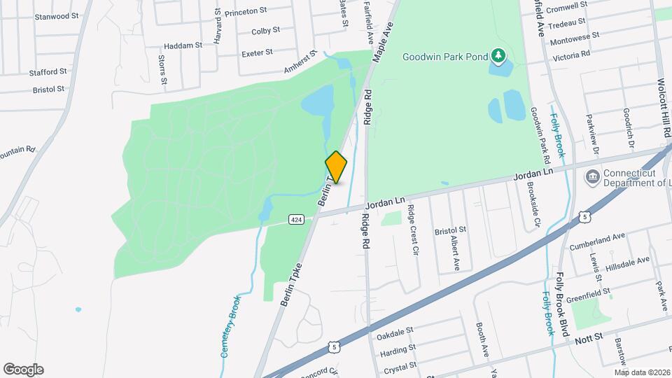 1310 Berlin Tpke, Unit 1310 Berlin Turnpike Wethersfield, CT Map and Location Details