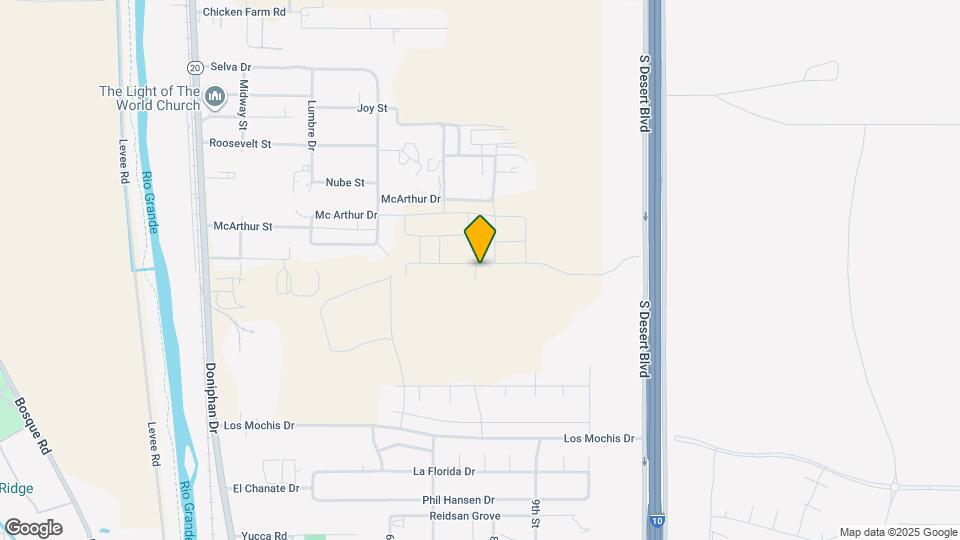 600 Logwood Ave Map and Location Details