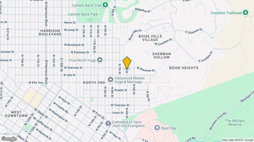 1507 N 6th St Map and Location Details