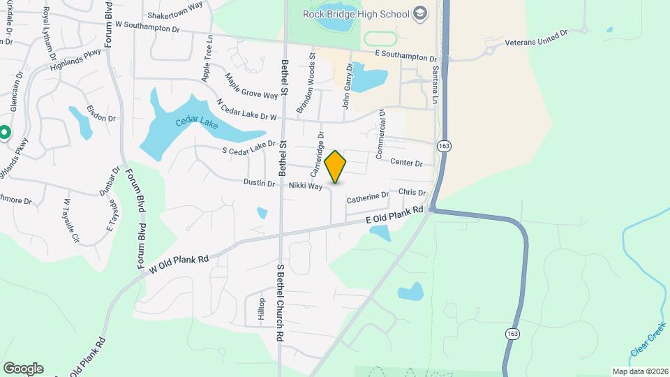 5202 Tessa Way Map and Location Details