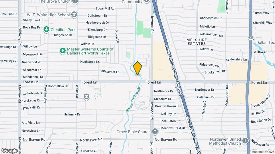 5055 Forest Ln Map and Location Details