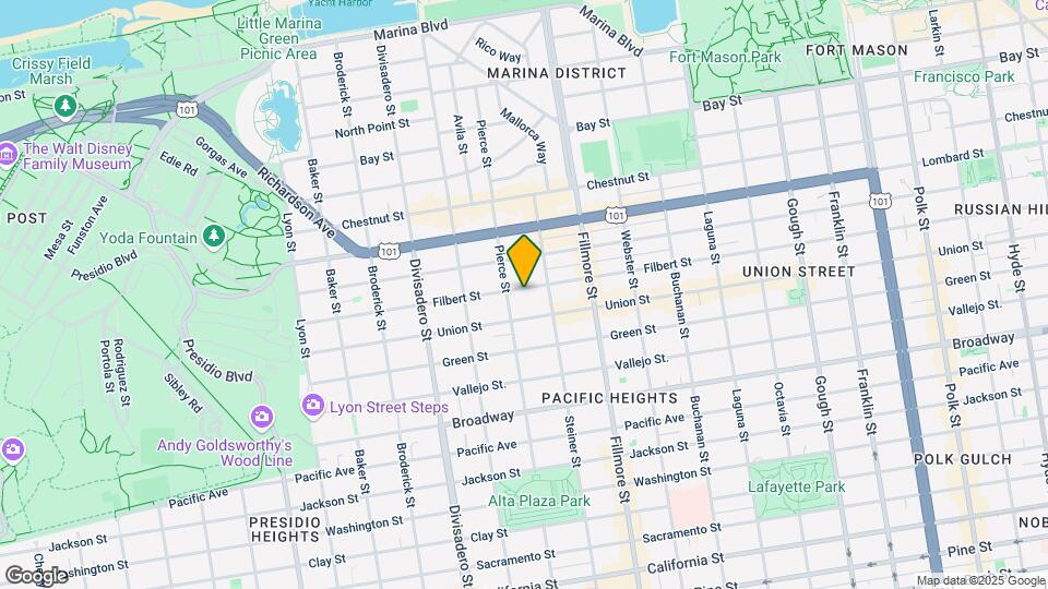 2351 Filbert St Mapa y Detalles de la Ubicación