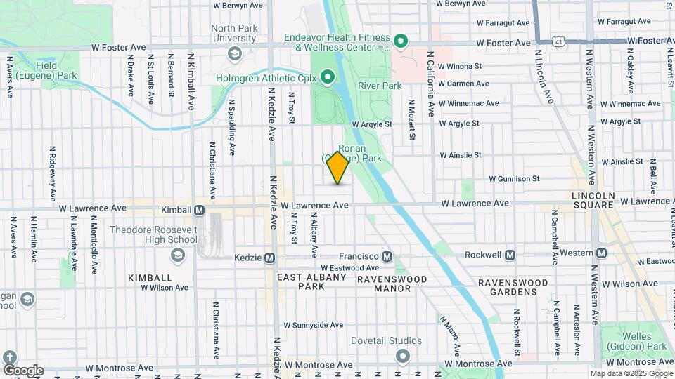 3023 W Gunnison St Mapa y Detalles de la Ubicación