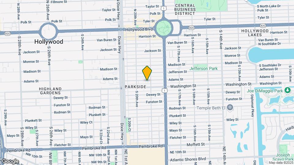 1914 Adams St Map and Location Details