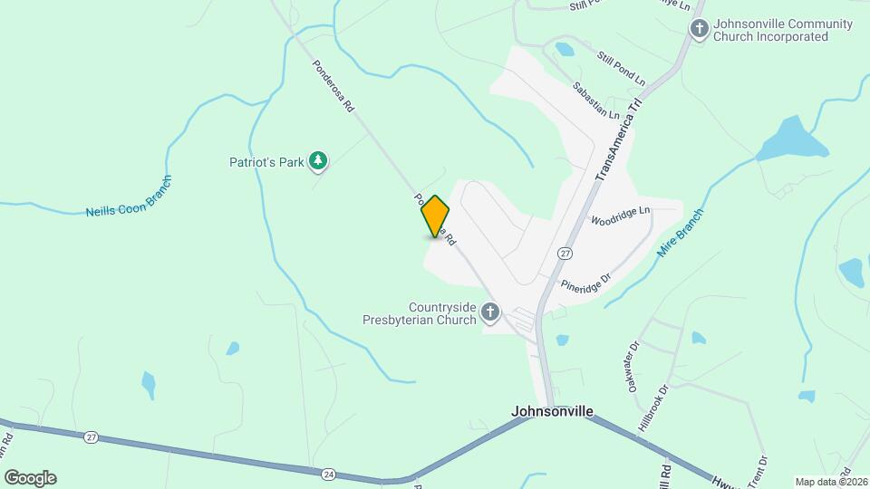 407 Ponderosa Rd Map and Location Details