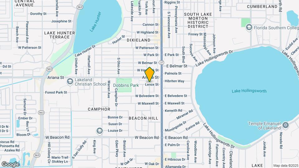 217 Lenox St Map and Location Details