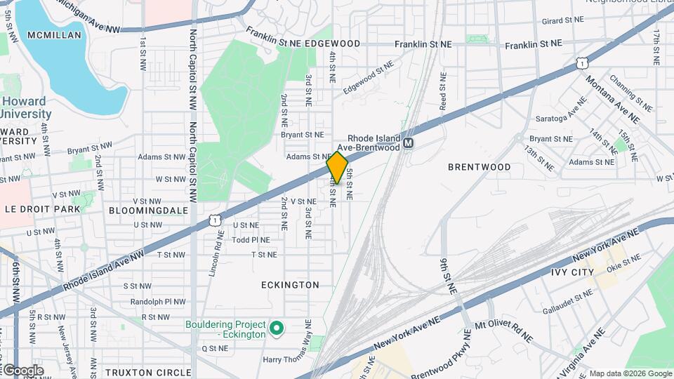 2121 4th St NE, Unit 1 Map and Location Details