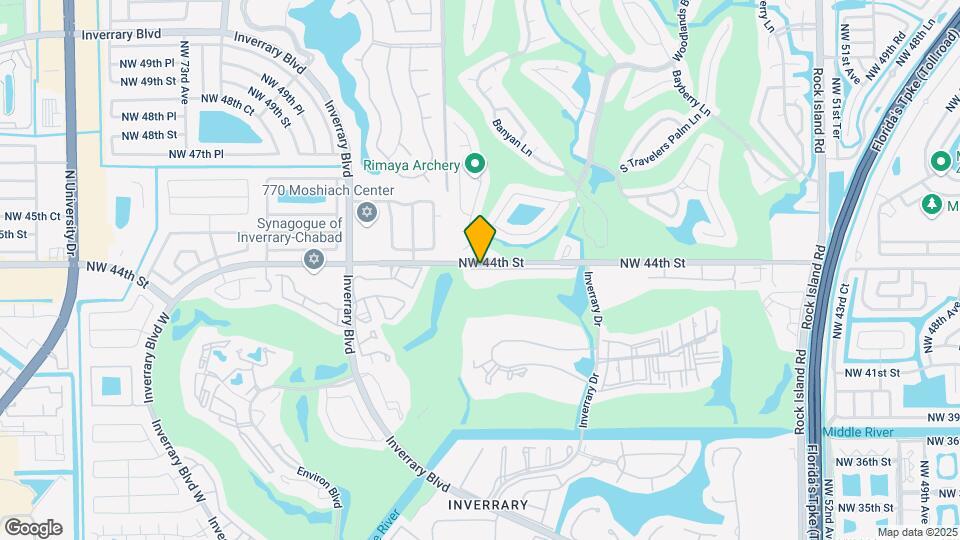 6200 NW 44th St Map and Location Details