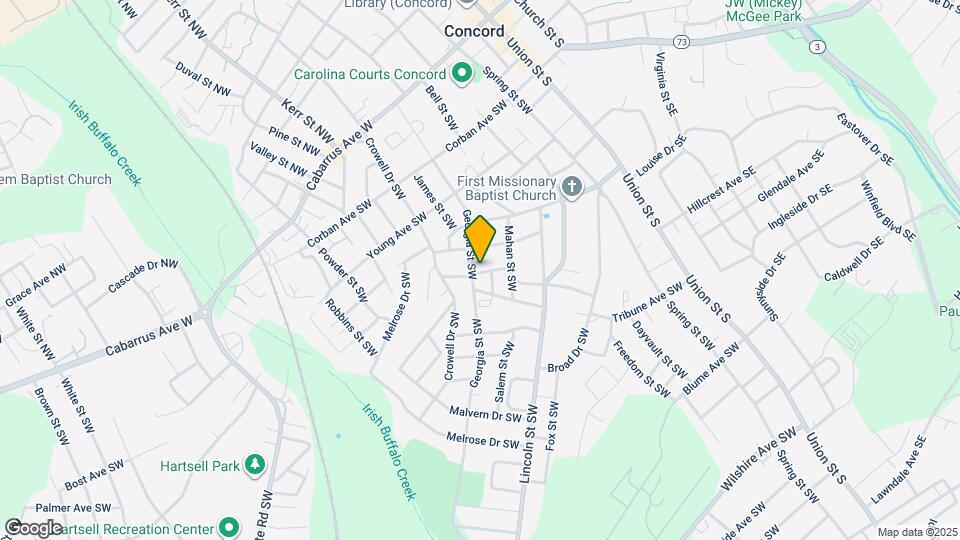 182 Fern Ave SW Map and Location Details