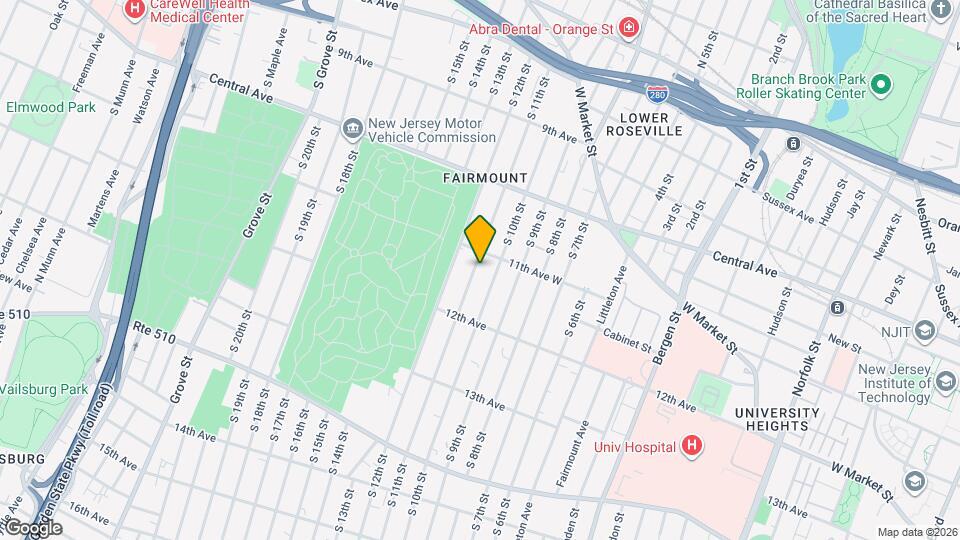 218 S 11th St Map and Location Details