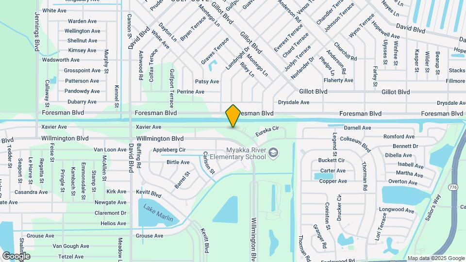 13033 Xavier Ave Map and Location Details