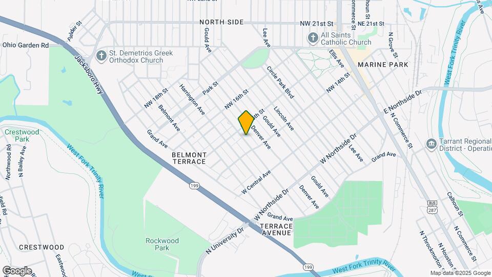 1510 Lagonda Ave Map and Location Details