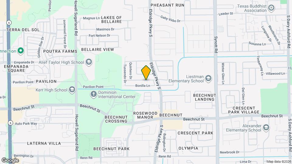 13635 Ortega Ln Map and Location Details