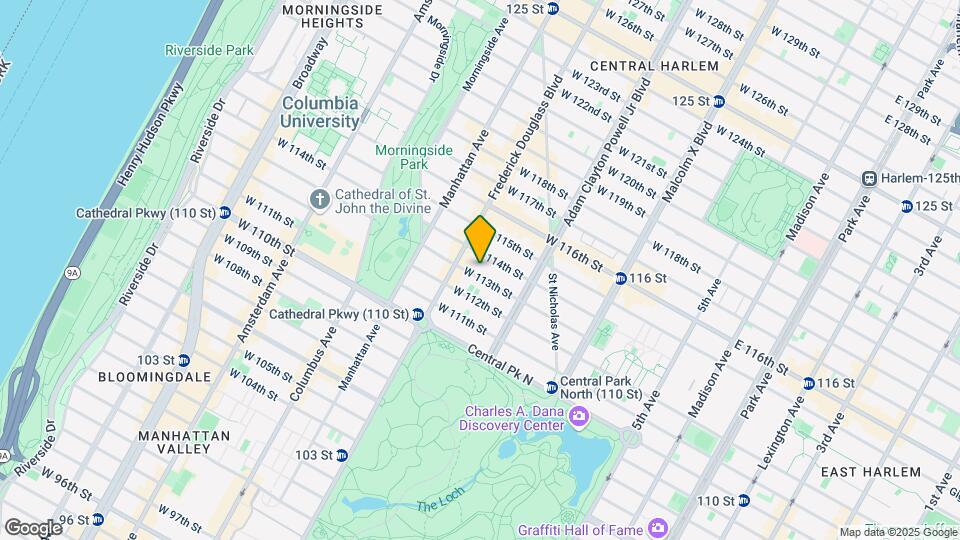 263 W 113th St Map and Location Details