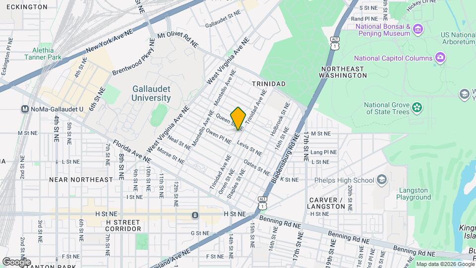 1512 Trinidad Ave NE Mapa y Detalles de la Ubicación