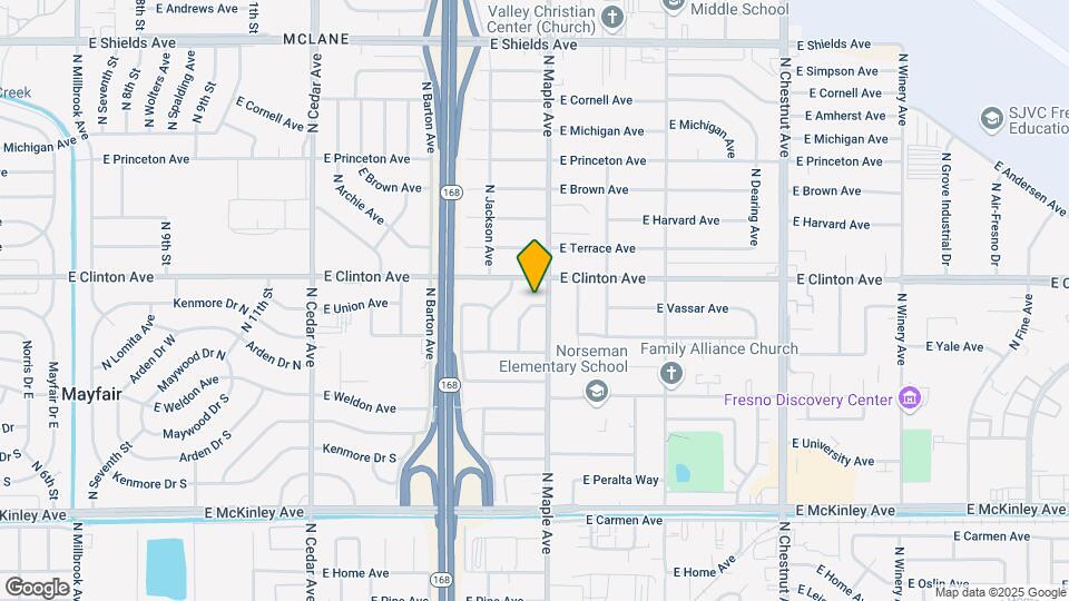 2255-2257 N Meridian Ave Map and Location Details