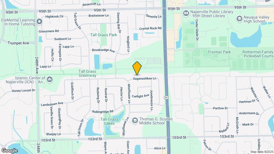 3147 Saganashkee Ln Map and Location Details