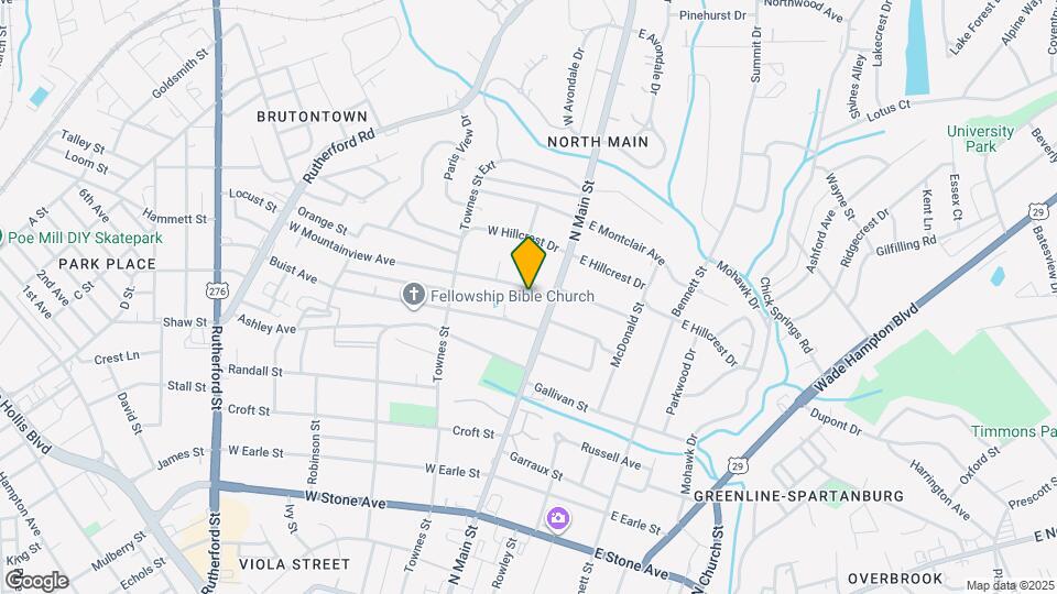 9 W Mountainview Ave Map and Location Details