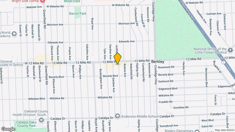 3339 Griffith Ave Map and Location Details
