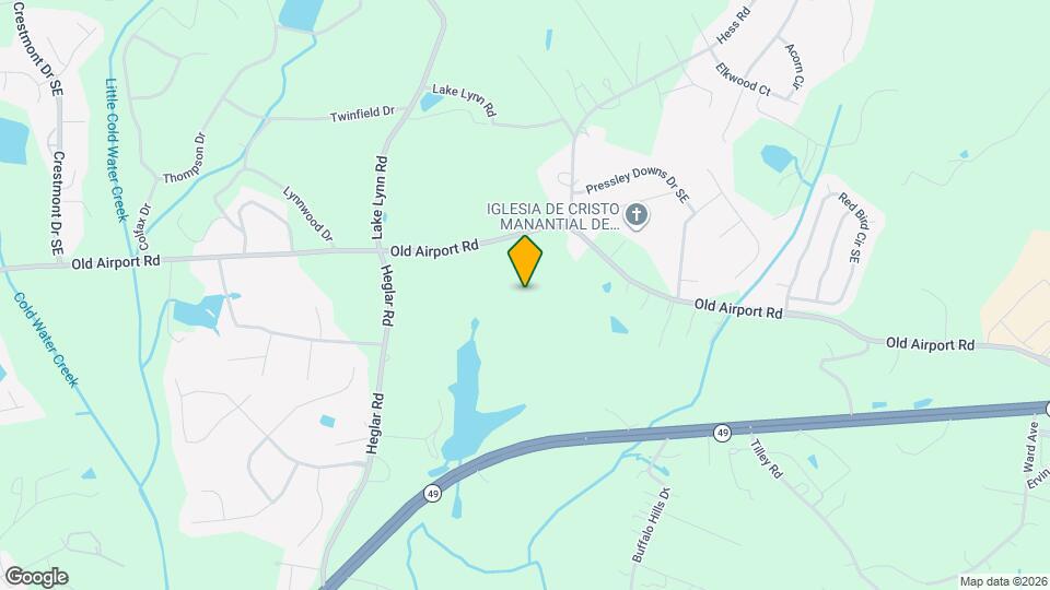 1038 Cloverdale CT Mapa y Detalles de la Ubicación