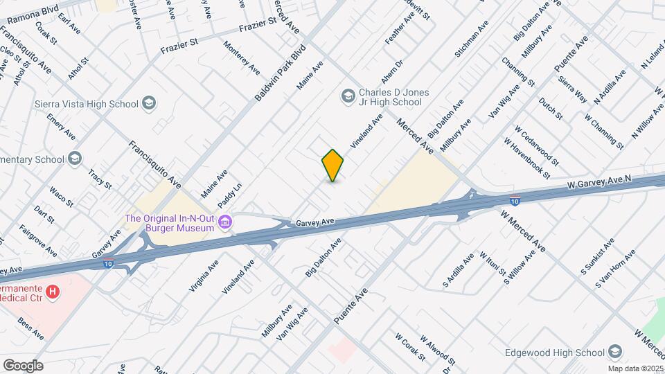 3152-3156 Vineland Ave Map and Location Details