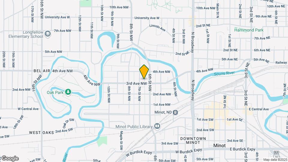 614 3rd Ave NW Map and Location Details