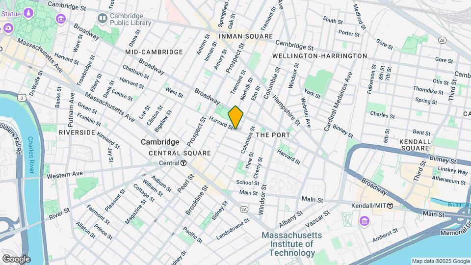 218 Harvard St, Unit 1 Map and Location Details