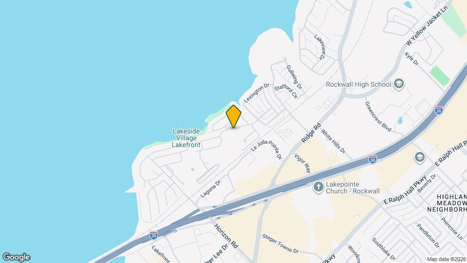 3119 Lakeside Dr Map and Location Details