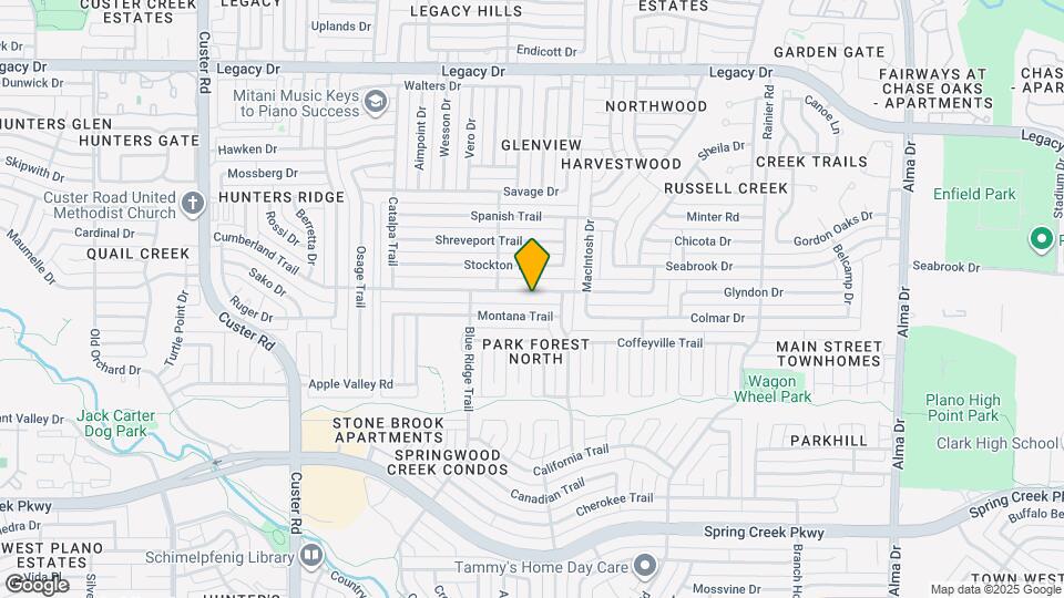 1616 Cumberland Trail Map and Location Details