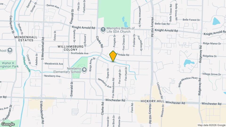 5712 Fox Bend Ave Mapa y Detalles de la Ubicación